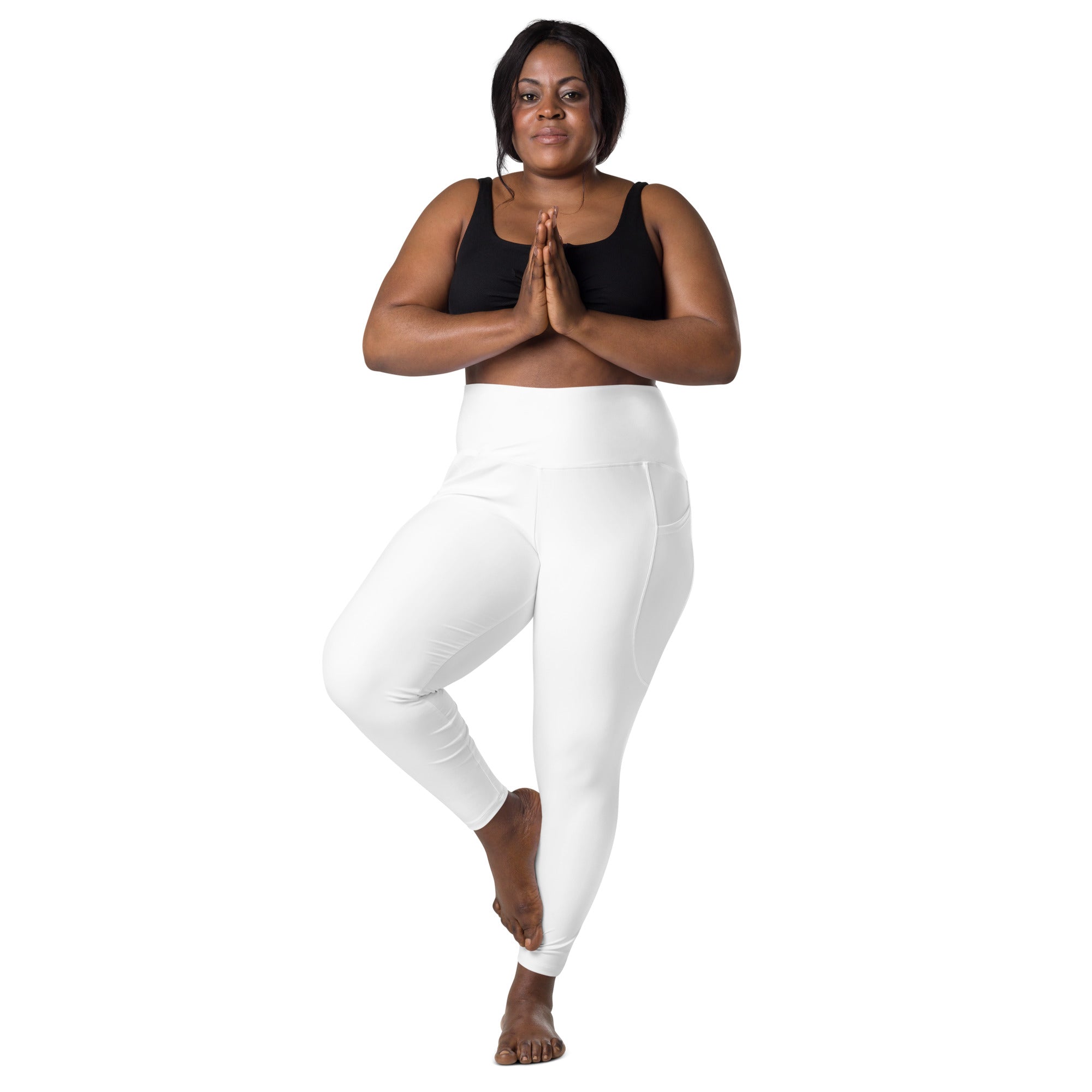 Snow White Leggings with Pockets | All Sizes